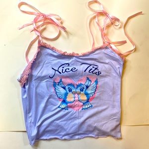 **BRAND NEW** Funny Nice Tits Top
